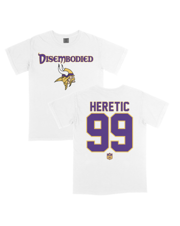 DISEMBODIED "Vikings" White Shirt