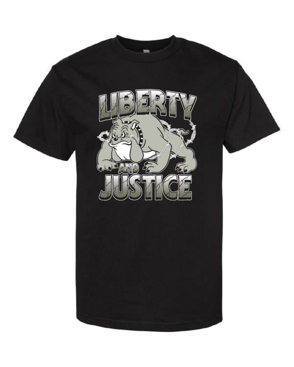 LIBERTY AND JUSTICE "Barbed Bulldog" Shirt