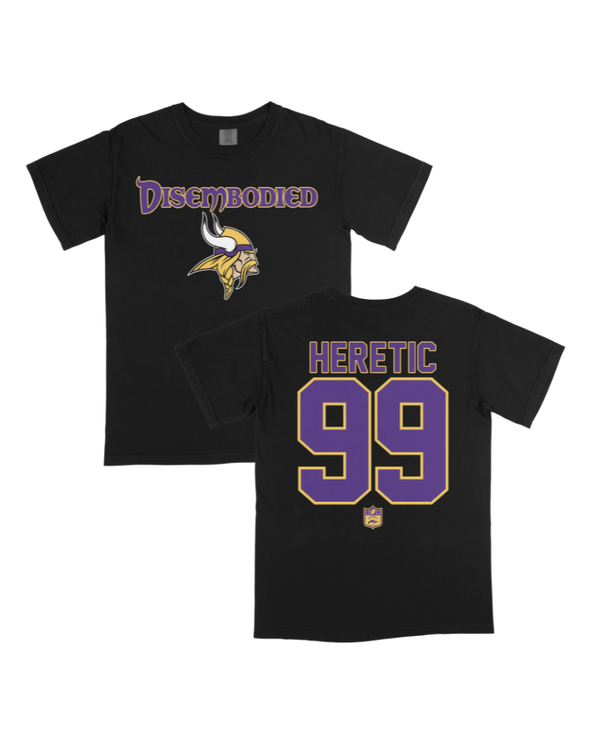 DISEMBODIED "Vikings" Black Shirt