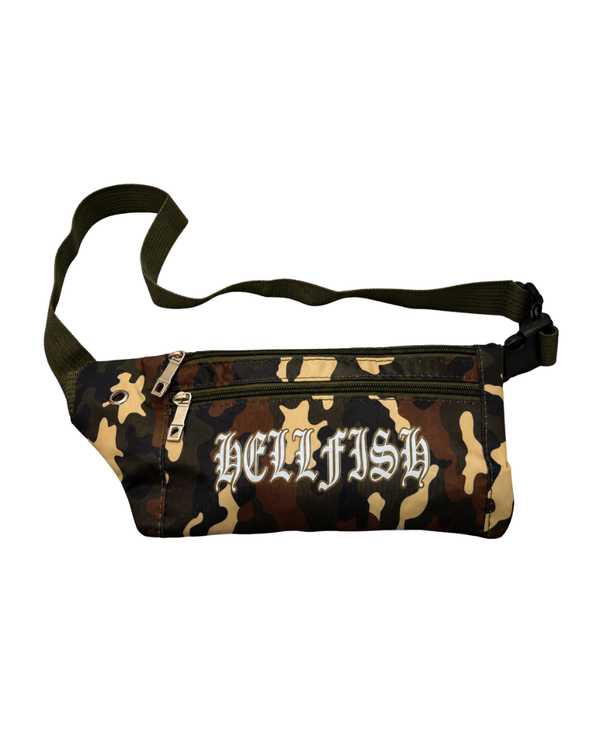 HELLFISH Camo Fanny Pack
