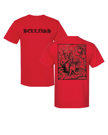 HELLFISH "Whore of Babylon" Shirt